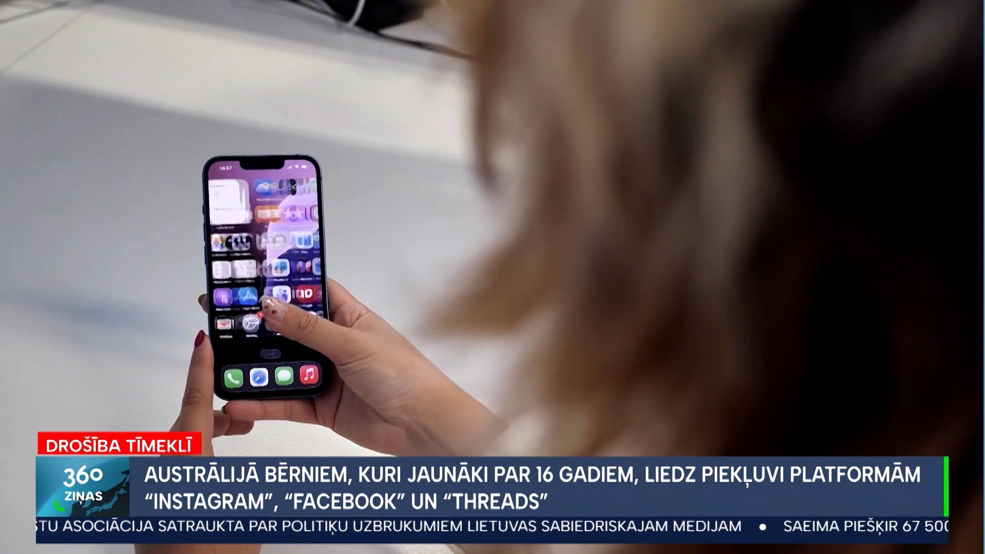 Uzņēmums “Meta” sācis dzēst Austrālijas bērnu profilus platformās “Instagram”, “Facebook” un “Threads”