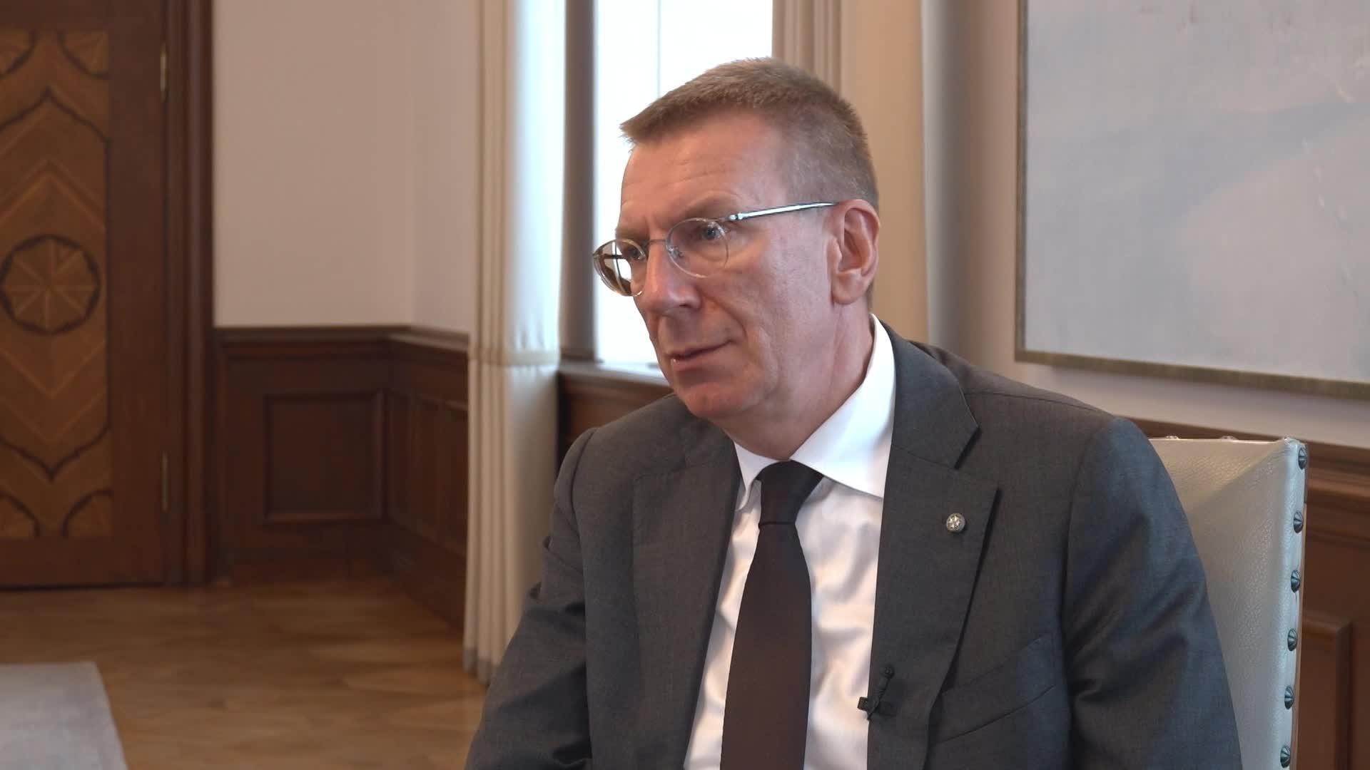 Rinkēvičs: Mums tiešu militāru draudu nav, bet, ja šādi turpināsim, mums pat uzbrukt nevajadzēs...