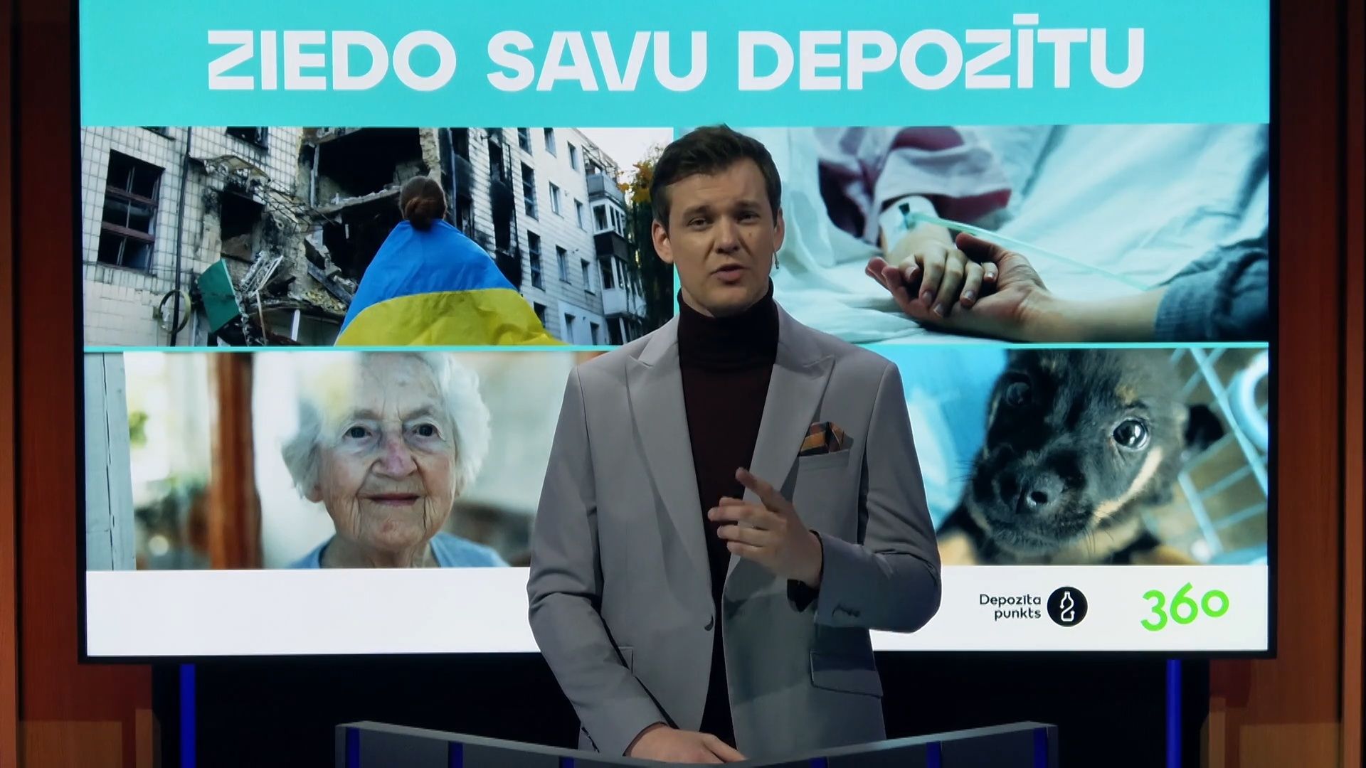 Kanāls 360 kopā ar Depozīta punktu kopā aicina palīdzēt grūtībās nonākušajiem