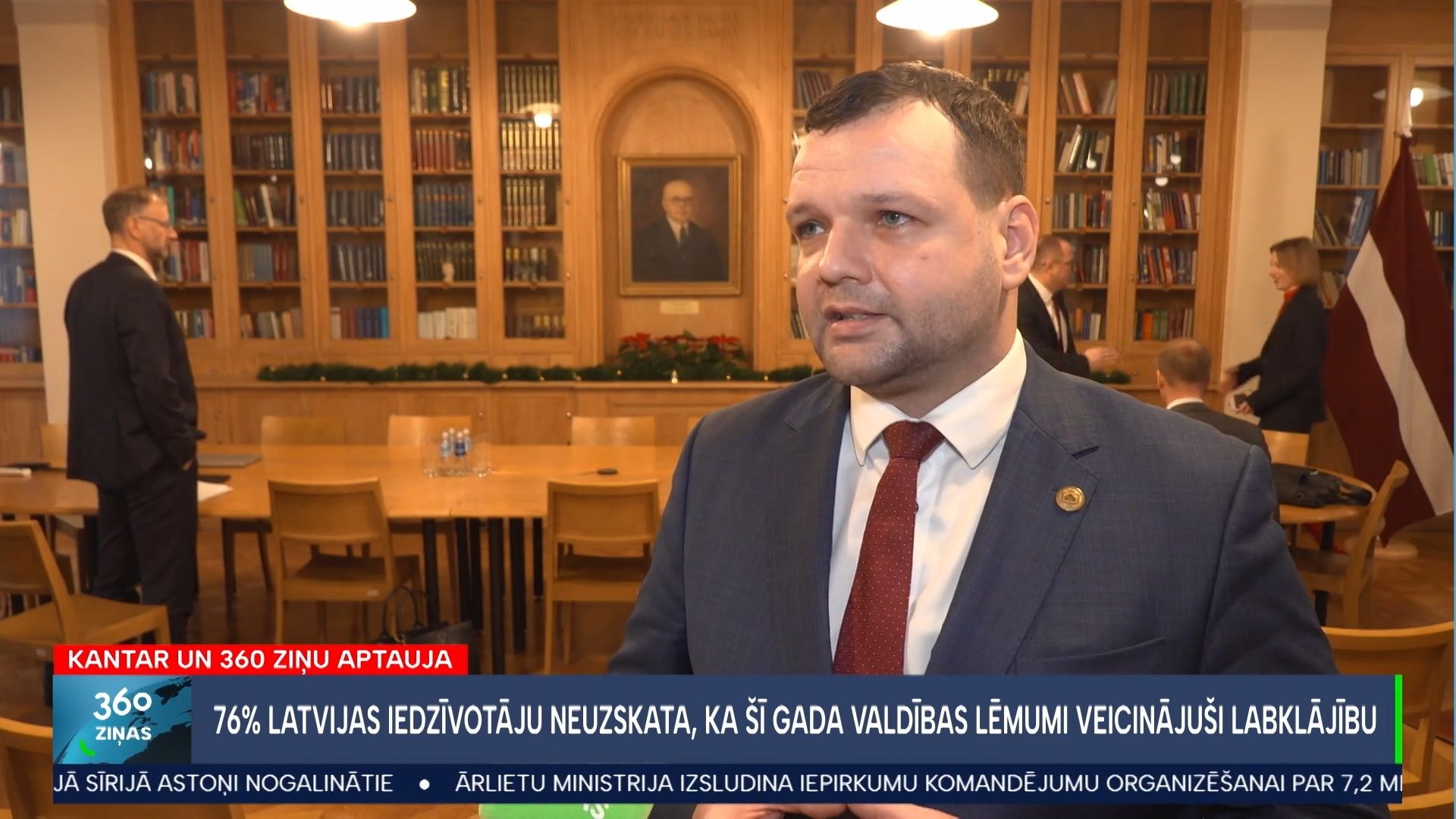 Aptauja atklāj zemu uzticību valdības lēmumu ietekmei