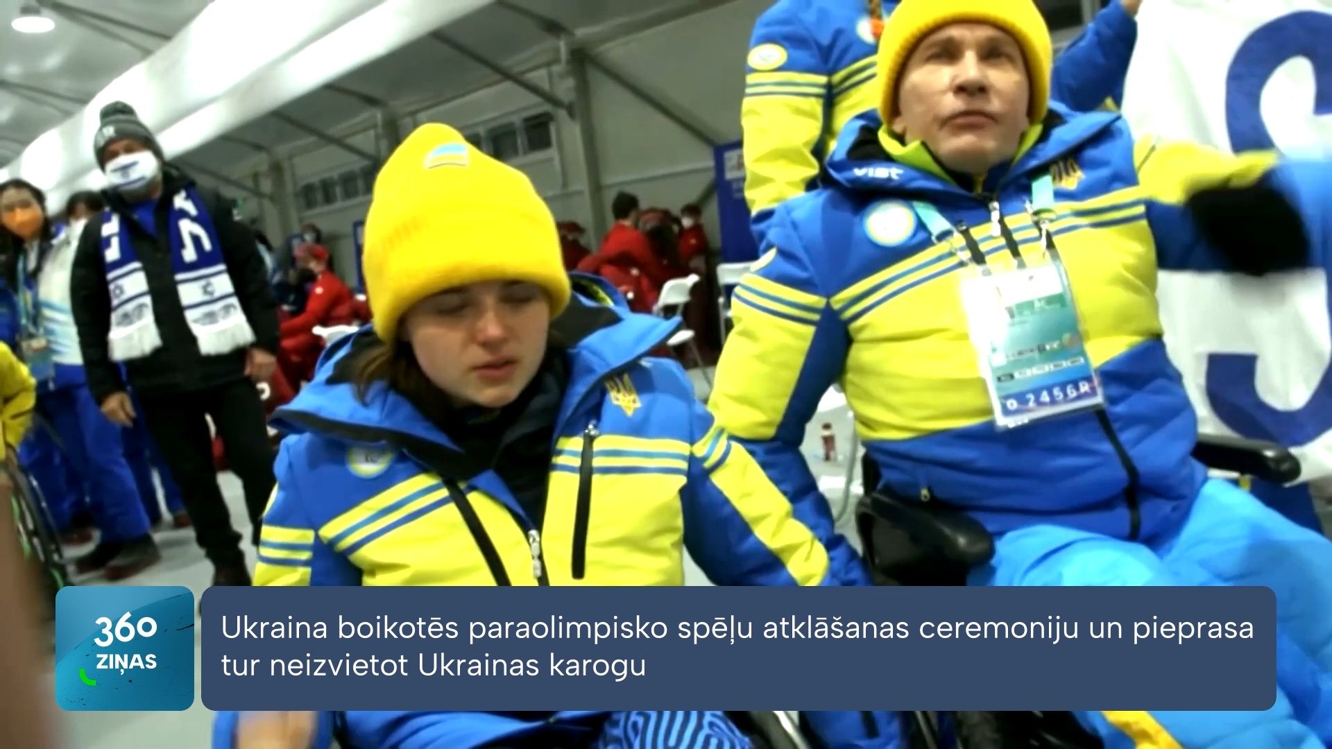 Ukrainas paraolimpieši boikotēs atklāšanas ceremoniju