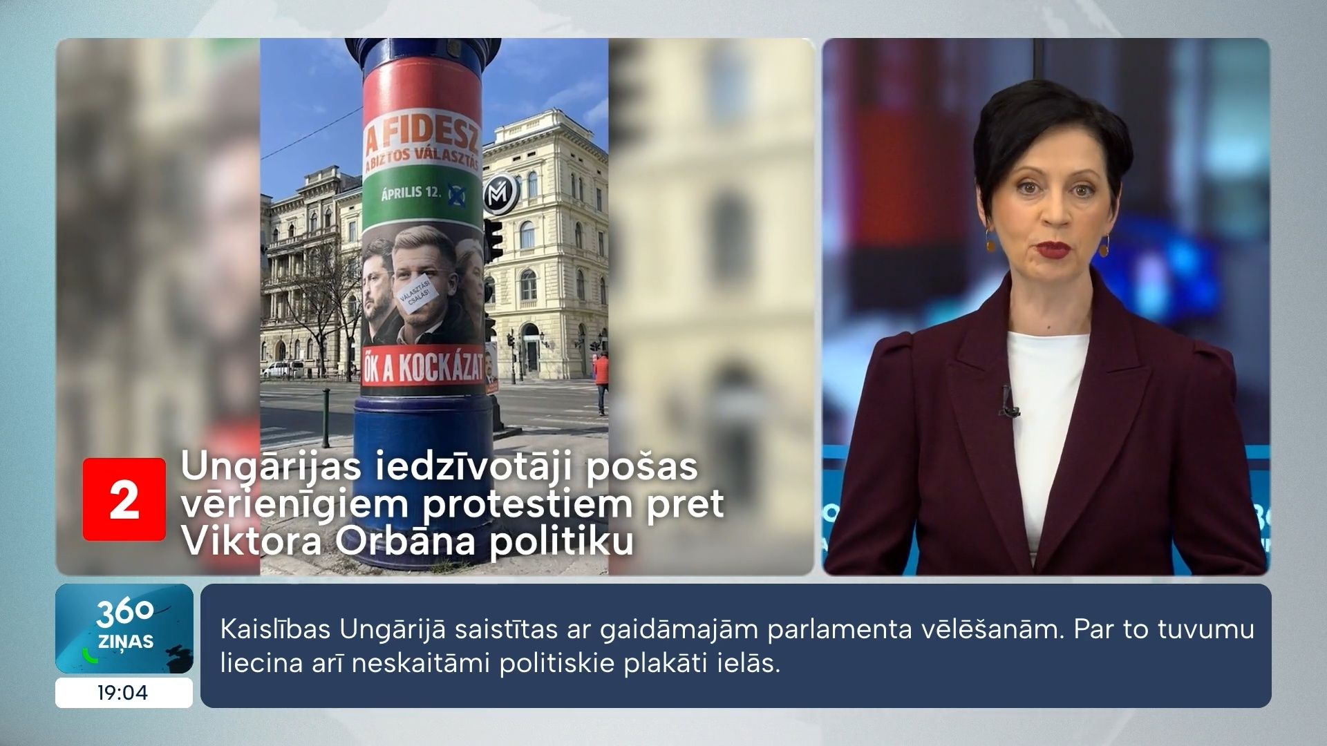 Ungārijas iedzīvotāji pošas vērienīgiem protestiem pret Viktora Orbāna politiku