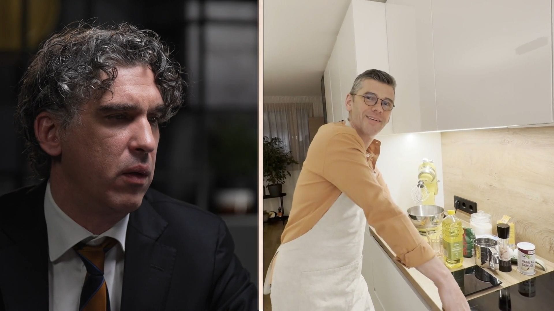 Kaspars Zemītis gatavo biezpiena pončikus: Dr. Sirmais ir pārsteigts