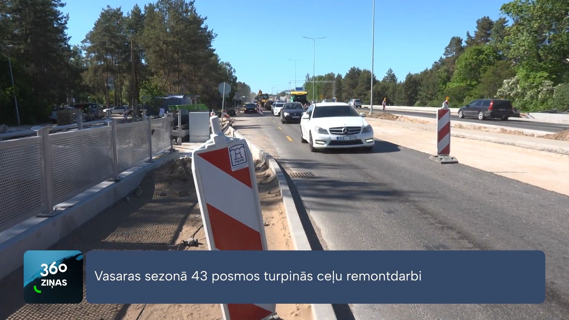 Ceļu remontu sezona tuvojas kulminācijai; daudzviet pieaug ceļā pavadītais laiks