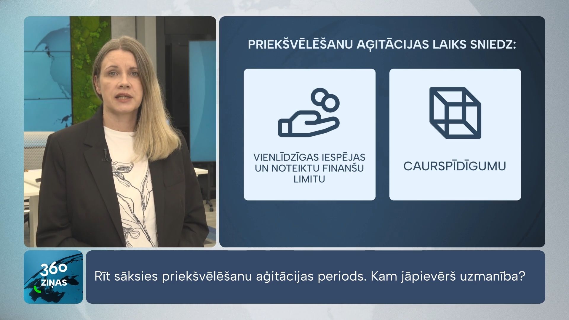 Rīt sāksies priekšvēlēšanu aģitācijas periods