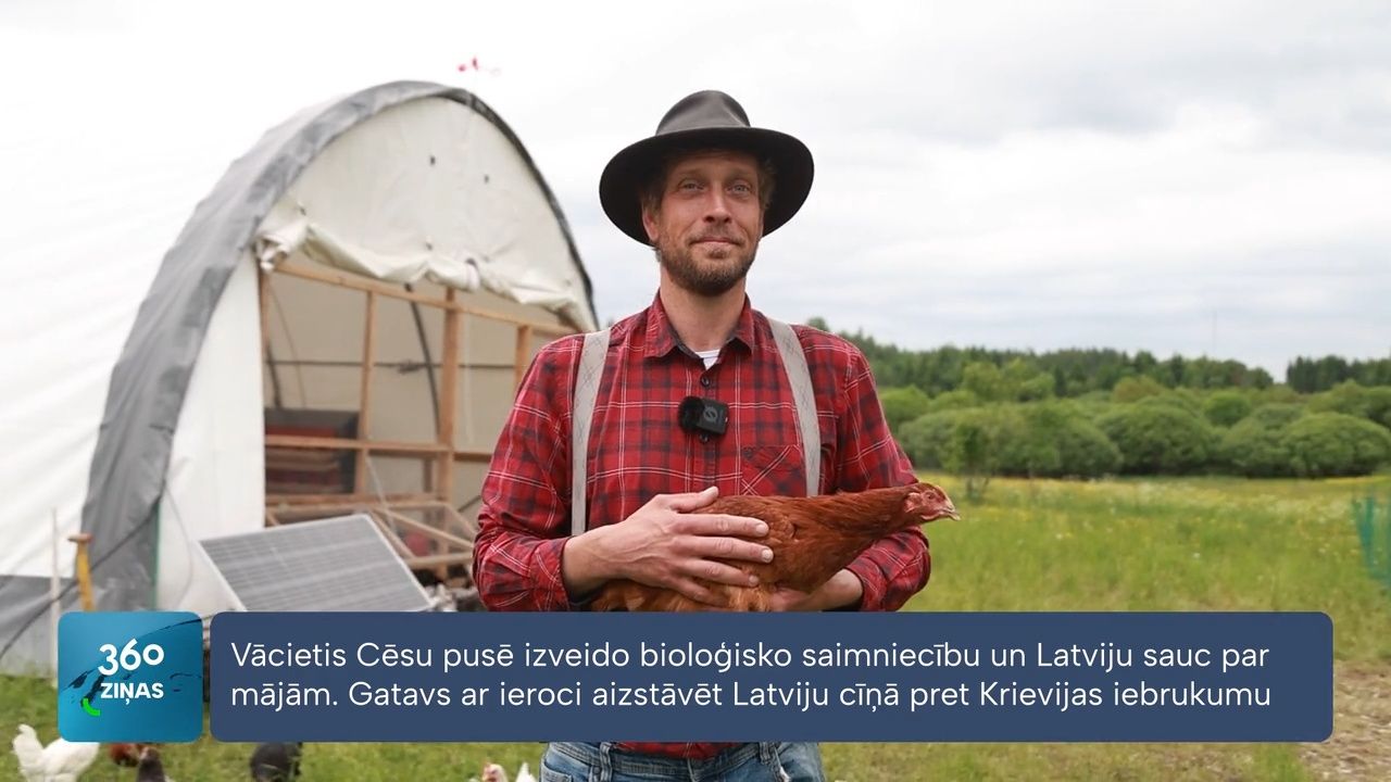 Vācietis Cēsu pusē izveido bioloģisko saimniecību un Latviju sauc par mājām