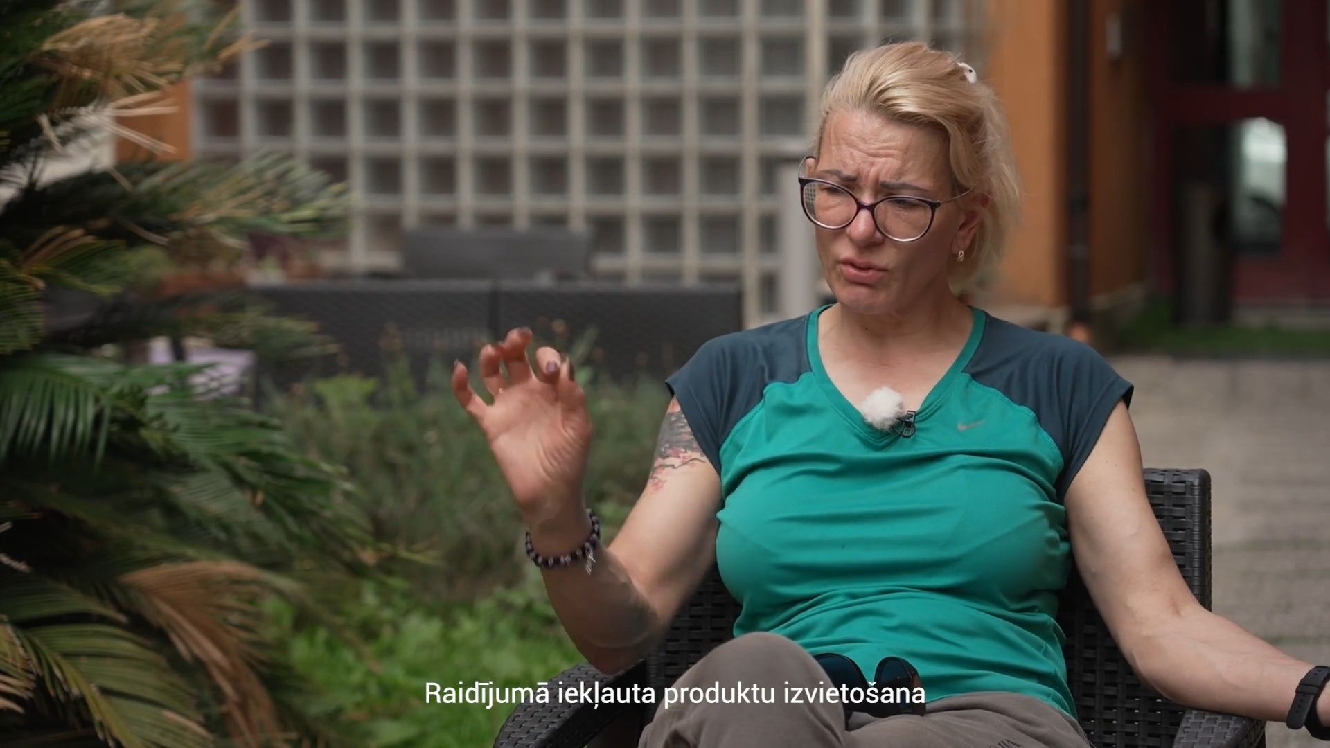Vendija Karalkina neslēpj vilšanos par pieredzi Itālijas kazu saimniecībā