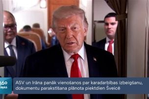 ASV un Irāna panāk vienošanos par karadarbības izbeigšanu