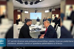 Eiropas līderi mēģina pārliecināt Trampu mainīt savu attieksmi pret Krievijas agresiju