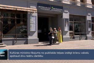 Kultūras ministra rīkojums iestādēs atteikties no krievu valodas var nozīmēt arī divu Latvijas teātru slēgšanu