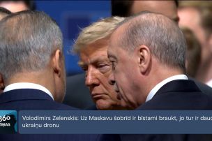 Tramps NATO samitā pauž atbalstu Ukrainai