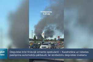 Degvielas deficīta dēļ Krievija pārtrauc dīzeļdegvielas eksportu