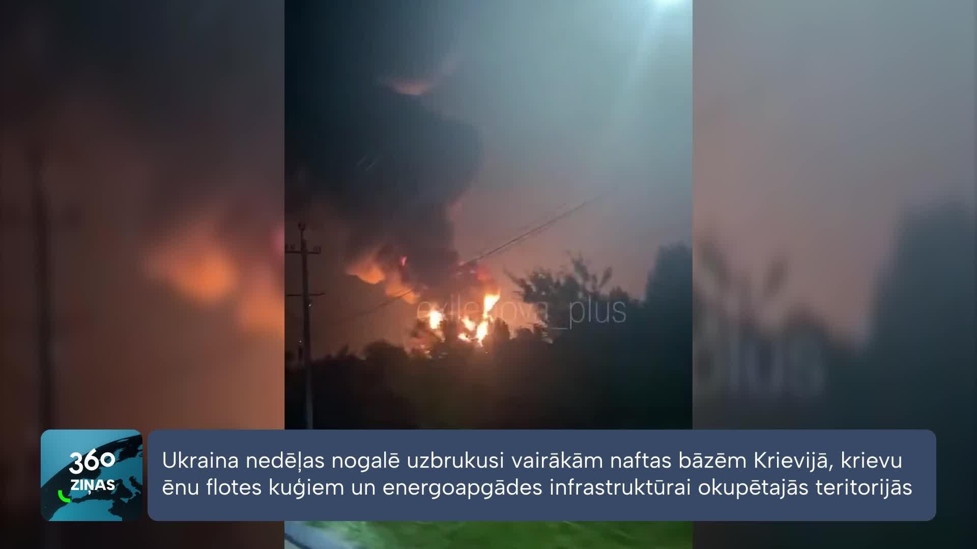 Benzīna cena okupētajā Krimā pārsniedz 5 eiro par litru