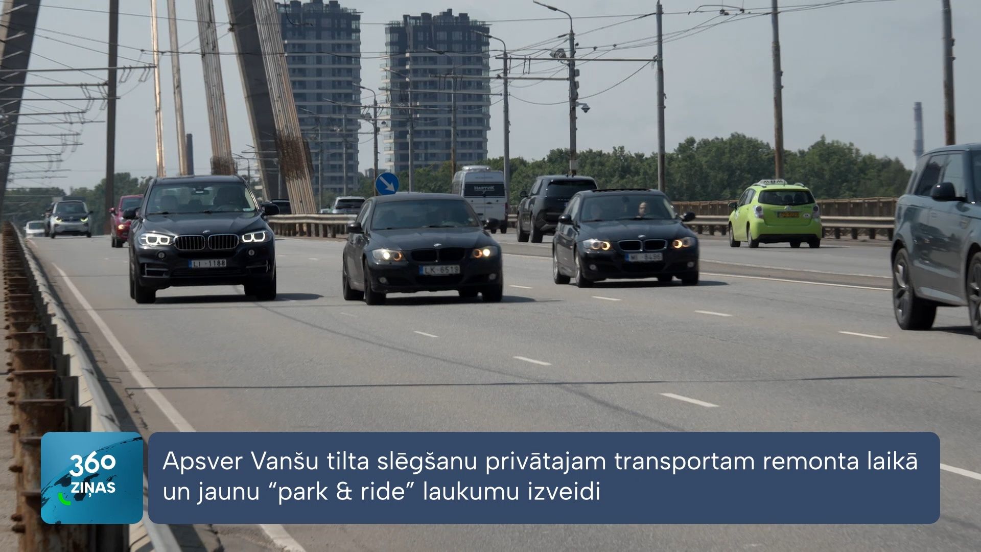 Vanšu tilta remonta dēļ satiksmes haosa gaidās