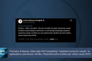 Kulbergs: Daļa NVO bezjēdzīgi “izpļakarē aizņemtu naudu” ar apšaubāmu pievienoto vērtību