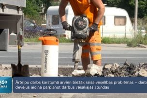 Ārtelpu darbs karstumā arvien biežāk raisa veselības problēmas – darba devējus aicina pārplānot darbus vēsākajās stundās