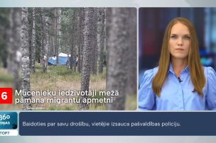 Mucenieku iedzīvotāji mežā pamana migrantu apmetni