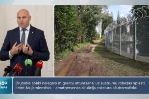 Uz austrumu robežas pret agresīviem nelegālajiem robežpārkāpējiem raidīti brīdinājuma šāvieni