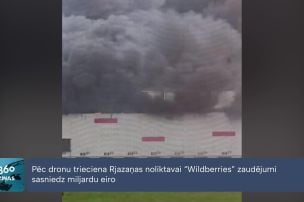 Pēc dronu trieciena Rjazaņas noliktavai “Wildberries” zaudējumi sasniedz miljardu eiro