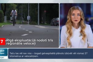 Rīgā ekspluatācijā nodoti trīs reģionālie veloceļi