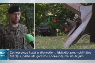 Rīgā izbūvē šķēršļus un trenējas atvairīt apdraudējumu