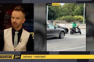 Publisku traci izvērsa divi transportlīdzekļu vadītāji Rīgas centrā