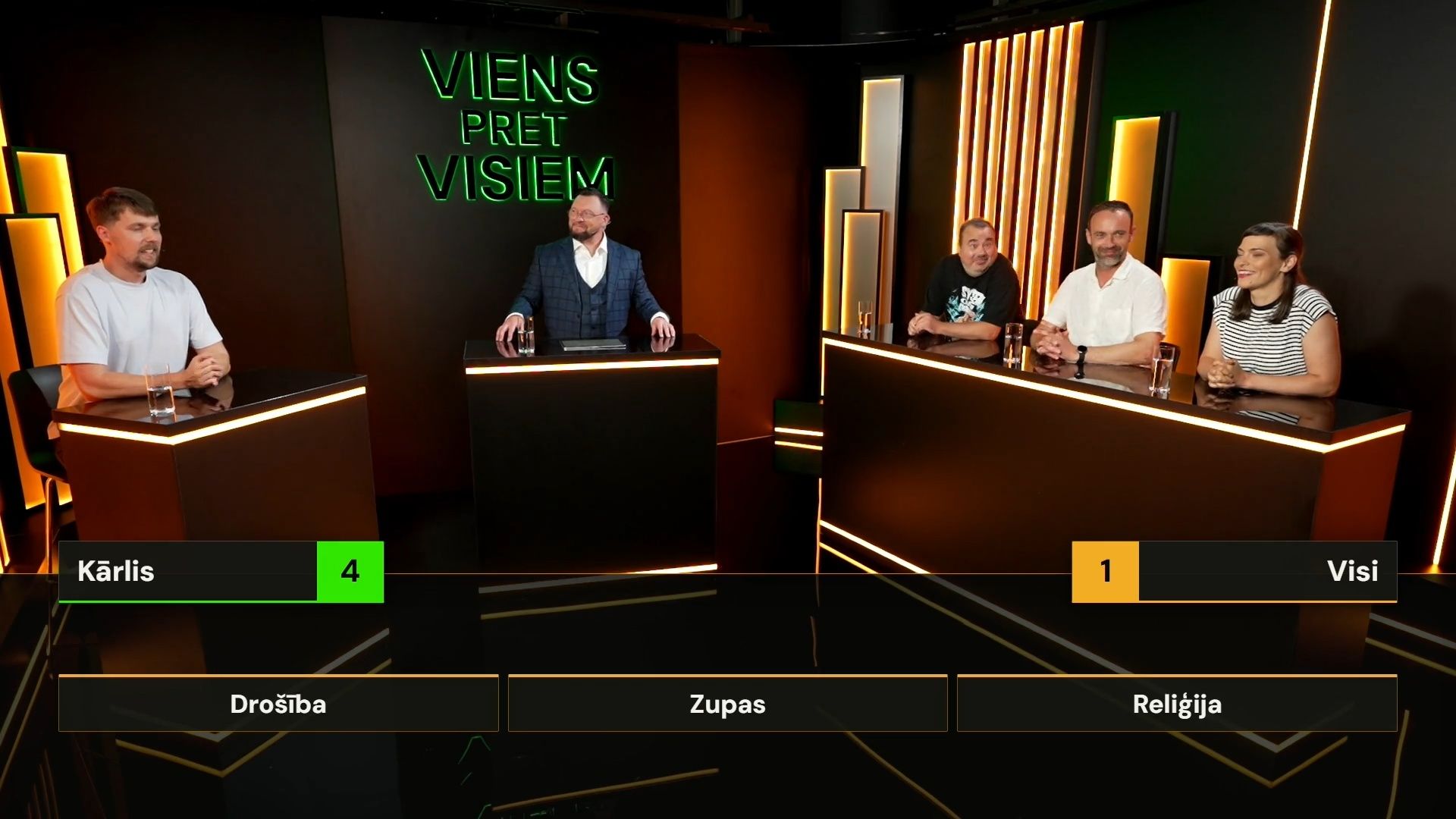 Viens pret visiem
