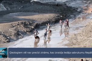 Pagaidām nav precīzi zināms, kas izraisīja ledāja sabrukumu Nepālā