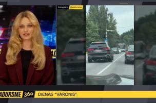 Pārgalvīga apdzīšana uz Lubānas apļa – pretimbraucošais auto knapi izvairās no sadursmes