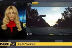 "Sadursme 360" dienas varonis – autovadītāja uz Ventspils šosejas nepamana pretimbraucošo auto