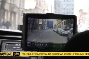 Vai vecāki rūpējas par bērnu drošību automašīnās? "Sadursme 360" piedalās policijas reidā