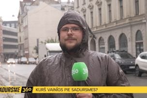 Divi satraucoši incidenti Rīgā - vilciens uzbrauc vīrietim, bet šoferis pēc sadursmes aizbēg