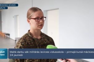 Rēzeknes novadā darbu sāk jauna militārās ievirzes vidusskola