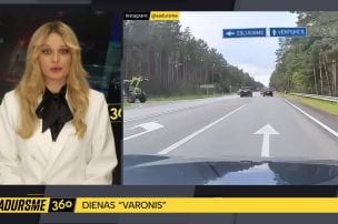 "Sadursmes dienas varonis": pārgalvīgs manevrs uz Ventspils šosejas teju beidzas ar frontālu sadursmi