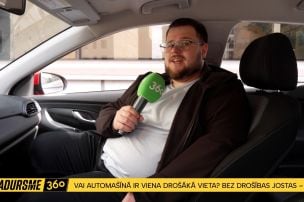 Sadursme 360: Vai automašīnā ir viena drošākā sēdvieta, kur var nesprādzēties