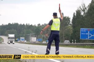 CSDD veic kravas automašīnu tehniskā stāvokļa reidu