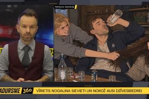 Vīrietis Rīgā nogalina sievieti un nokož ausi dzīvesbiedrei