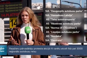 Pārvadātāju protesta dēļ rīt varētu atcelt līdz 3000 autobusu reisu