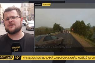 "Sadursme 360" pēta – vai remontdarbu laikā sarkanajai gaismai ir cita nozīme?