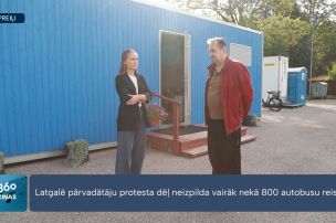 Pārvadātāju protesta dēļ Latgalē atcelti vairāk nekā 800 autobusu reisu