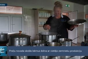 Preiļu skolās bērnus ēdina ar vietējo zemnieku produkciju