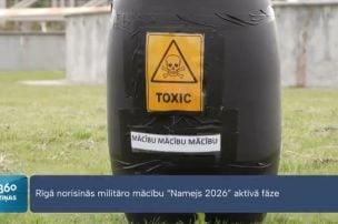 Mācībās "Namejs 2026" Rīgā izspēlē sabotāžu un iedzīvotāju evakuāciju