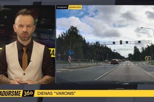 "Sadursmes dienas varonis":Sarkanajā gaismā un ar “Bandidos” karogiem - Dārziņos trako "Ford Mustang" kolonna