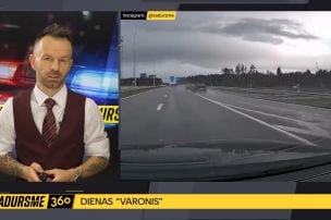 "Sadursmes dienas varoņi" uz Bauskas šosejas sarīko bīstamu dragreisu