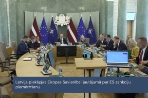 Latvija piekāpjas un atbalsta sankciju pagarināšanu pret Krievijas kara atbalstītājiem