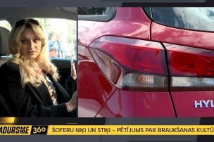"Sadursme 360" eksperiments: kuri autovadītāju niķi visvairāk kaitina uz ceļa?
