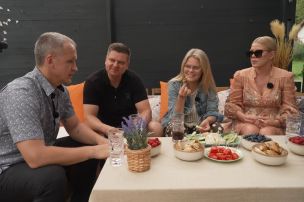 Šova "Gandrīz ideālas vakariņas" namatēvs Intars viesus šokē ar asiņainiem mednieku stāstiem