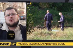 Salaspilī vilciens notriec cilvēku – mašīnists nav spējis novērst sadursmi