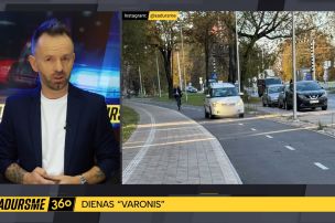 Ciskudrillis vēlmju sarakstā: Bezkaunīgs šoferis Kurzemes prospektā auto sajauc ar velosipēdu