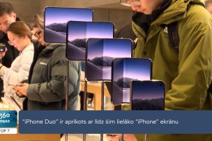Pasaulē sāk tirgot pirmo salokāmo “iPhone” modeli “iPhone Duo”